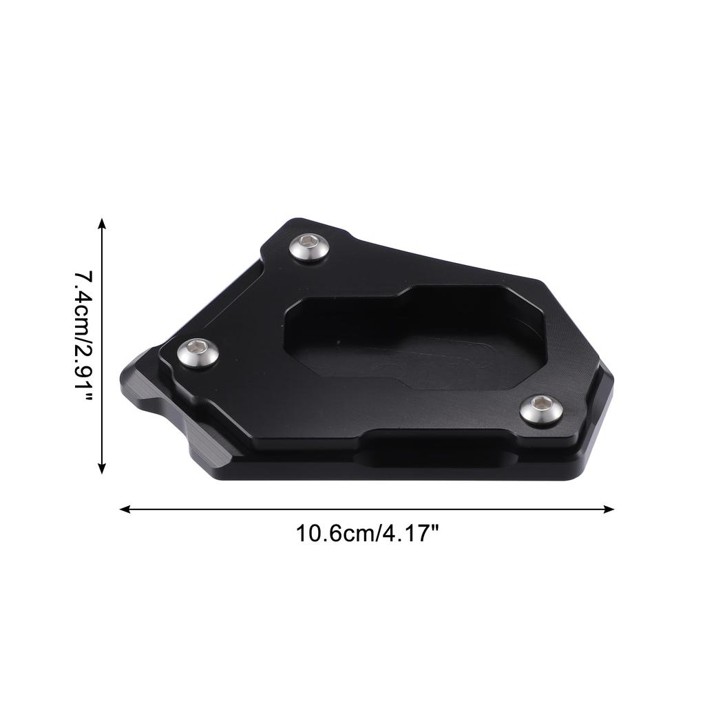 uxcell Podložka pod boční stojan motocyklu z hliníkové slitiny pro BM W Kompatibilní s R1250GS 2018-2019