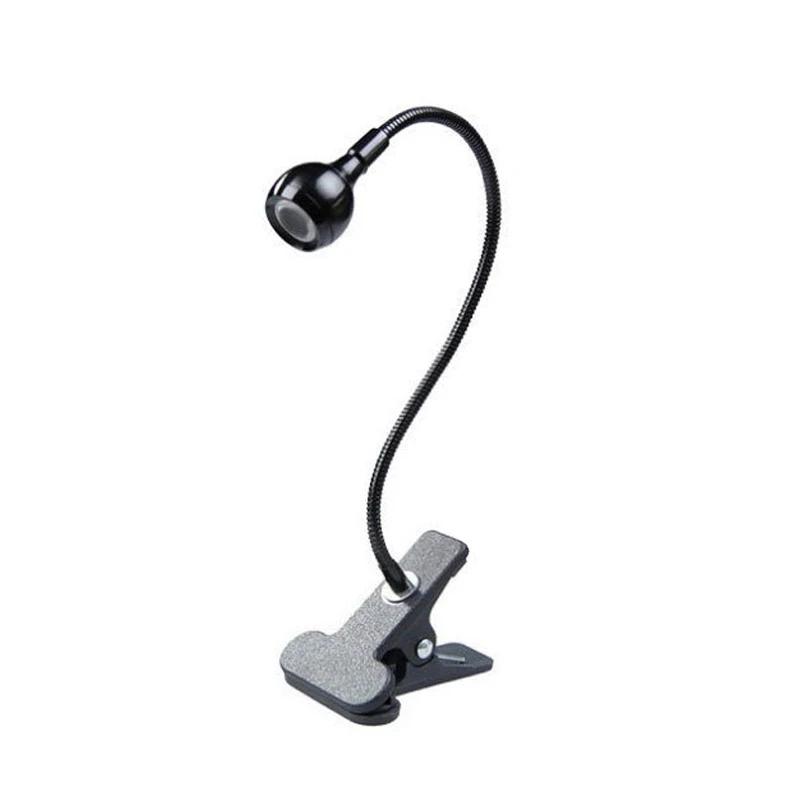 LED Reading Lights 360°Flexible Gooseneck Dimmable Table Lamp Clip On Indoor Bedroom Eye Protection Desk Light Book Clamp Lamp