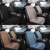 12V/24V Universal Car Heated Seat Cushion USB 5V Quick Auto Winter Velvet Heating Warm Cushion Pad Accessories Single-Seat Z1V1