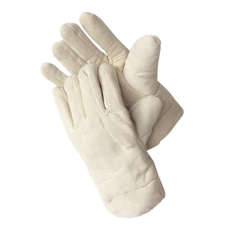 SAFEMAN Пятипалые термостойкие перчатки из холста One Size