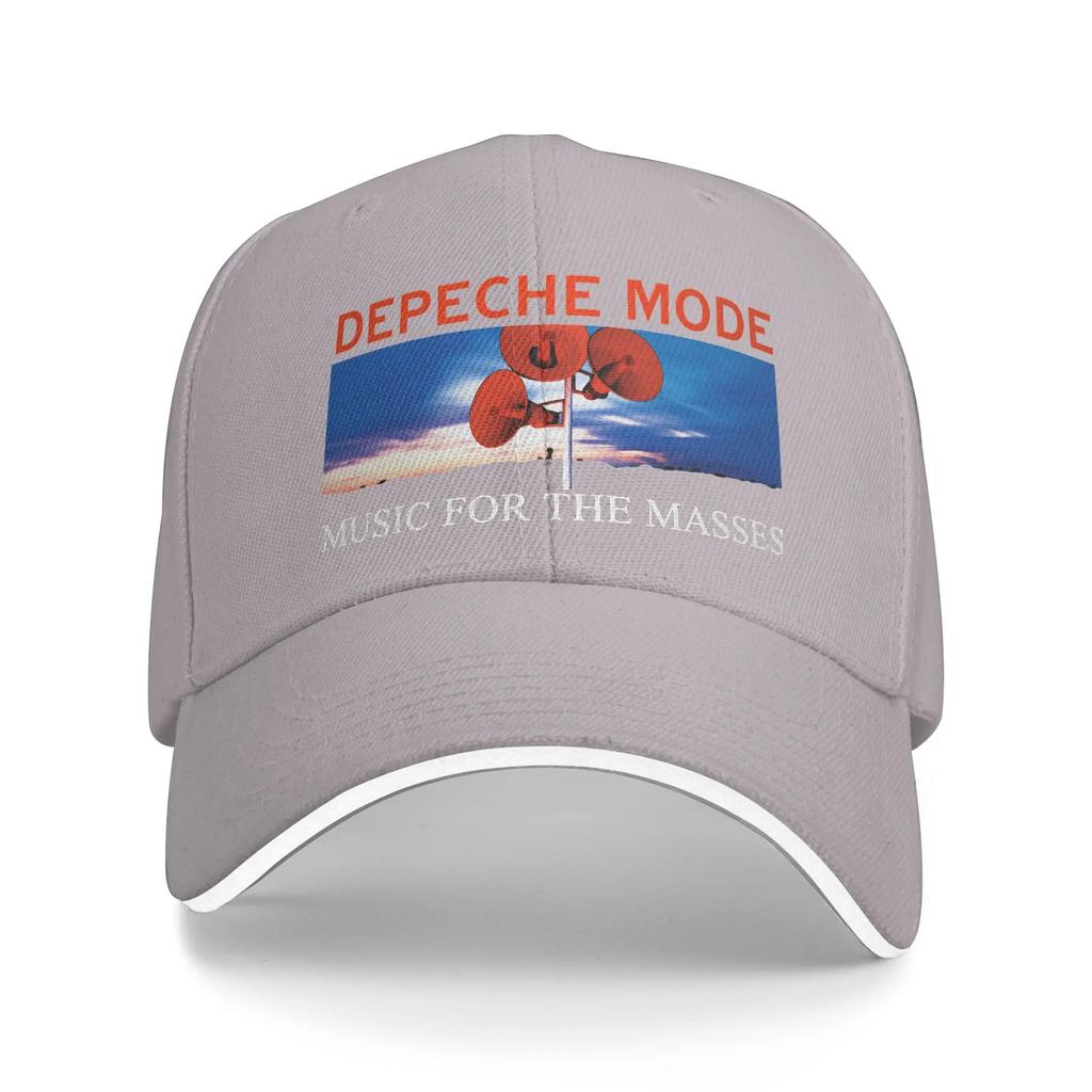 Depeche Mode Music For The Masses Baseballkappe Vintage Trucker-Hut Sommer Partner Damen Outdoor Fitnessstudio Snapback-Kappe