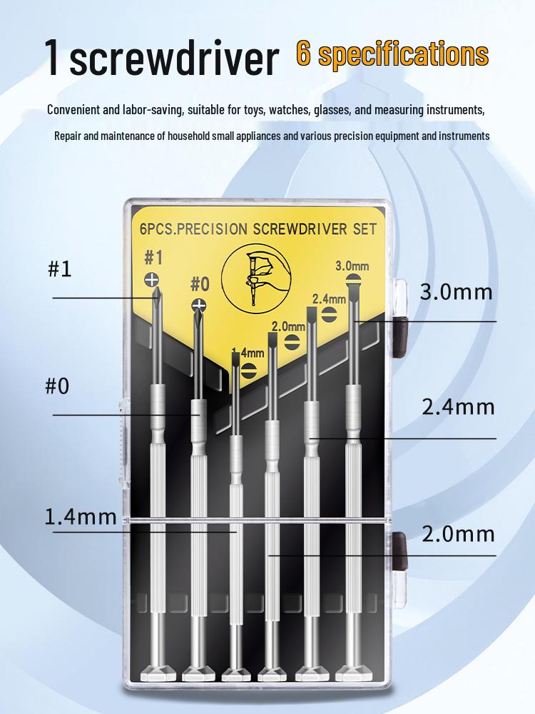 Compact Screwdriver Set for Electronics & Eyewear Repair