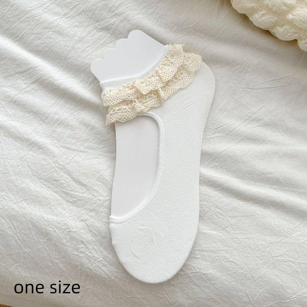 Breathable Ankle Socks Soft Footwear Cotton Socks Thin Ballet Socks Summer Wear