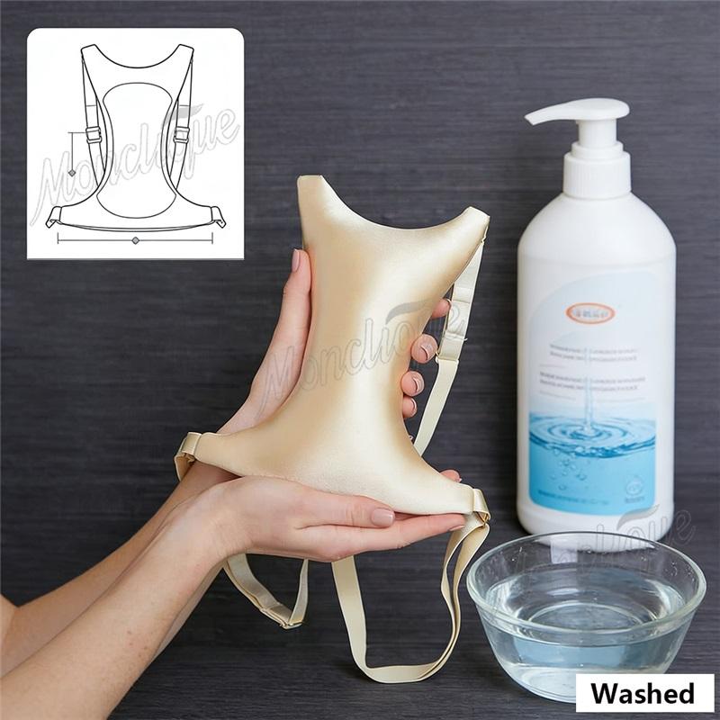 Breast Pillow for Chest Wrinkles and Side Sleeping - Chest Anti-wrinkle Pillow for Breast Support Washable Body Care Tool