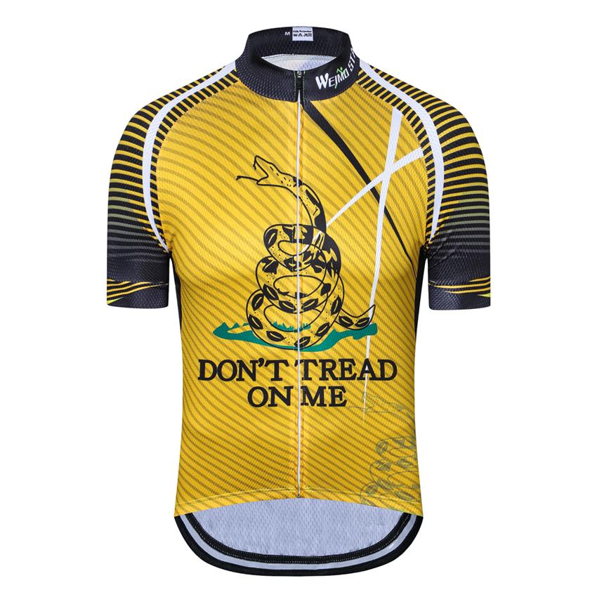 Polyester Cycling Jersey Shirt Men's Summer MTB Bike Racing Jersey