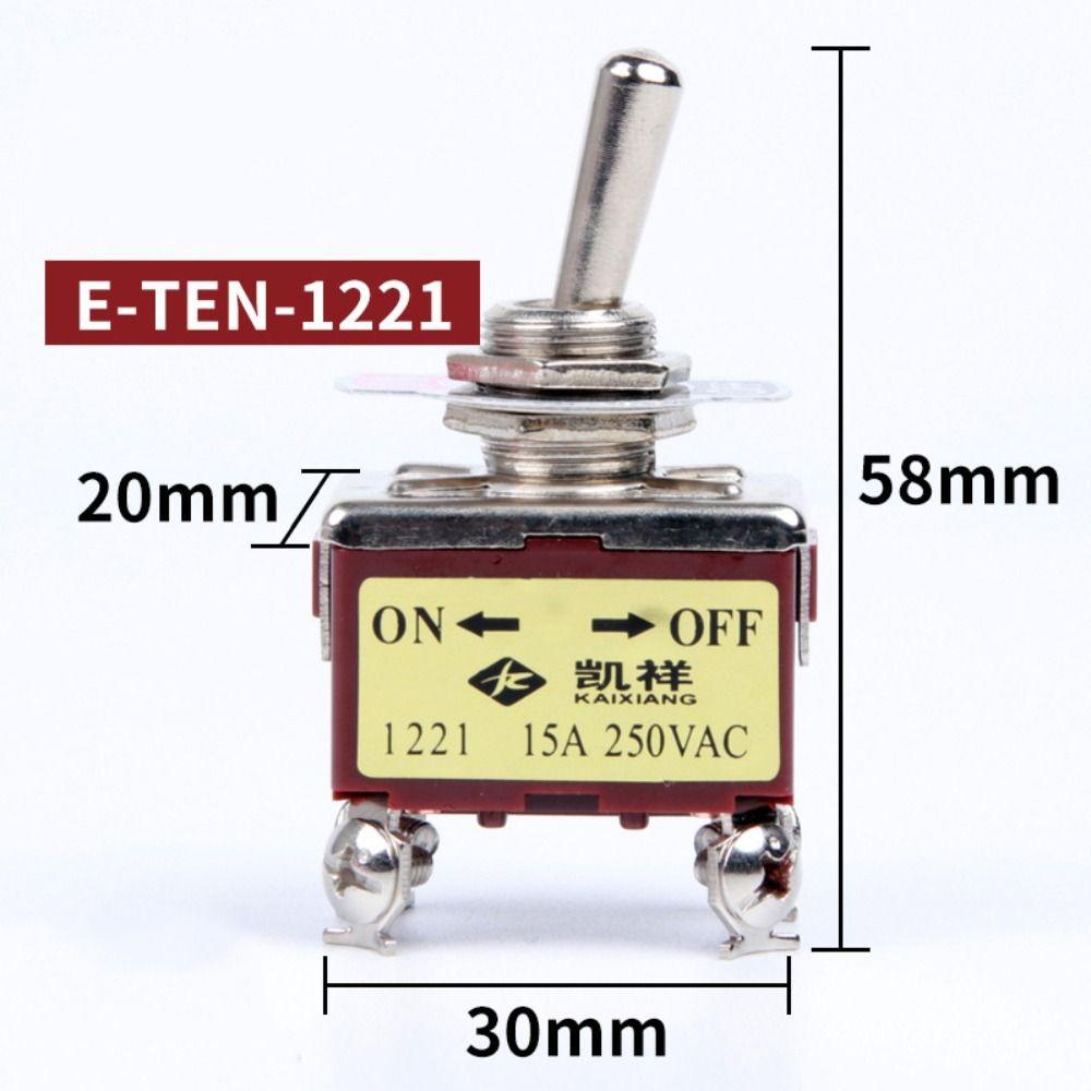 DPST Miniature Toggle Switch ON/OFF Switch Parts Heavy Duty Rocker Switch  Car Dash