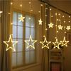 Garland decoration for room curtain for parties birthday chain background