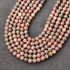 Designer Leopard Skin Jasper Beads, Matt Genuine Natural Gemstone, Round Loose Beads, 6MM 8MM 10MM Size Available.