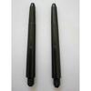 100pcs 2BA Universal Thread Dart Shafts - Black Nylon Plastic 26-27s