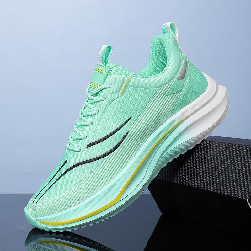 2025 foreign trade explosion large size 47 sports shoes men's large lightweight shock absorption red rabbit fitness running shoes tide