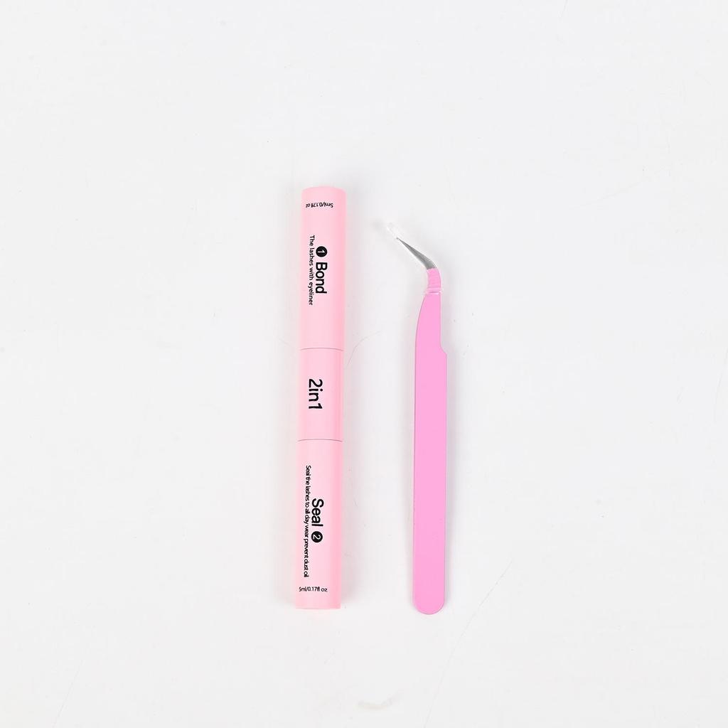 1 Stk. DIY Selbstverpflanzung Europäische und Amerikanische 40D Segmentierte Dicke und Geschwungene Wimpern Set