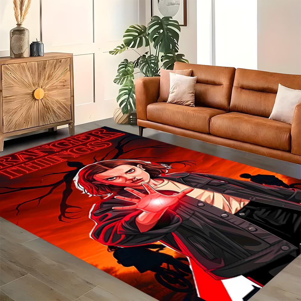 Stranger Things for Living Room rug, Bedroom, Study Room, Hallway Decoration, Perfect for Home Decoration or Holiday Gifts