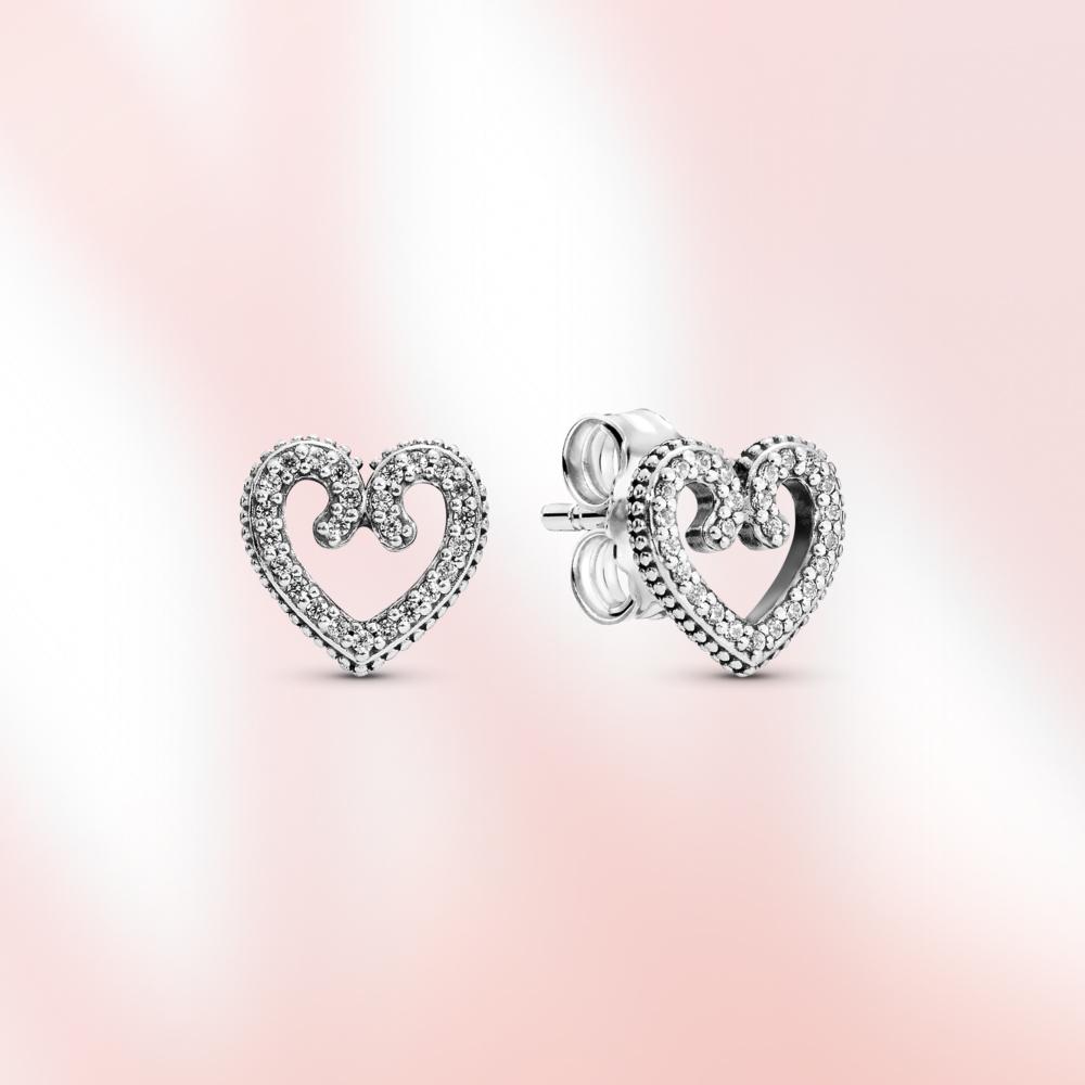 Silber S925 Sterling Schwalben Ohrring Feder Ohrringe Herz Passen Original Ohrring Frühlingsmode Mutter Frauen Schmuck Liebe Geschenk