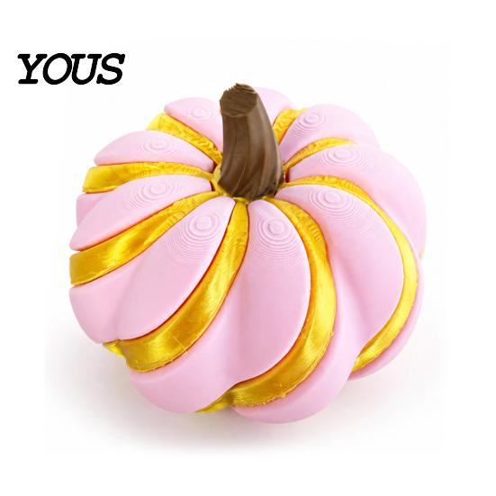 Desktop Sensory Toys for Adults 3D Printed Spiral Pumpkin Fidget Toy, Decompression Hand Spinner, Creative Toy Anxiety Desk Stress Relief And