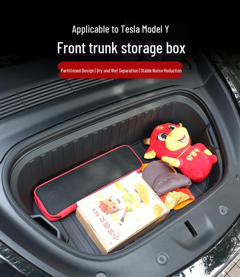 Tesla Model Y Waterproof Front Trunk Storage Organizer