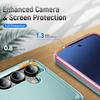 For Samsung Galaxy S25+/S24+ Case Military Grade Ring Kickstand PC + TPU Phone Cover