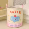 Space Saving Dirty Clothes Storage Basket Non-woven Fabric Dirty Clothes Organizer  Kids Toy