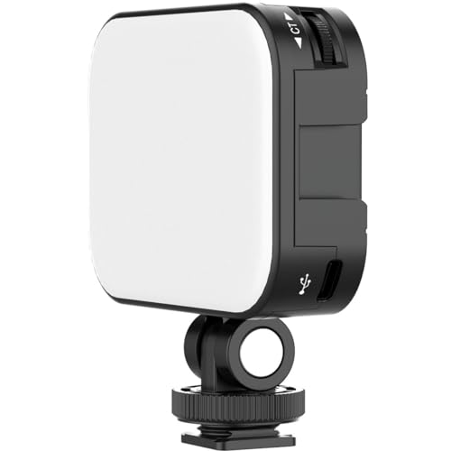 VIJIM VL100C LED Video Light with 4 Cold Shoe Mounts