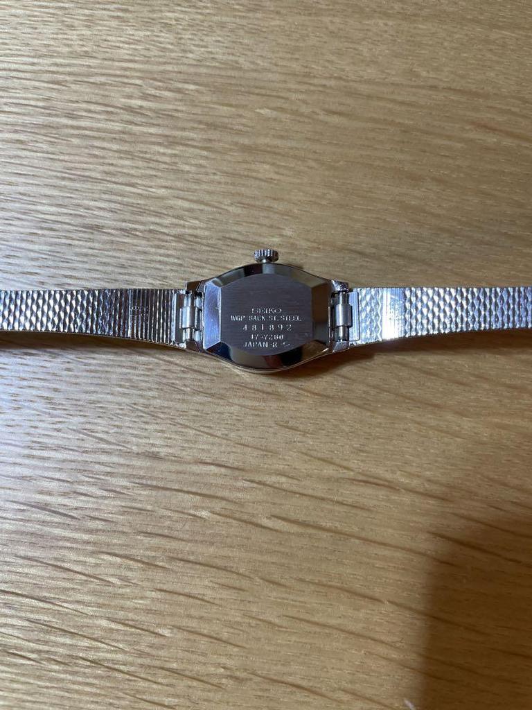 [USED] SEIKO Bracelet Women's Analog Hand-Wound Watch