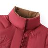 Plus Size XL-6XL Middle Age Women's Down Coats Winter Short Parkas Elegant Loose Thick Warm Down Jackets Woman Outerwears