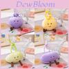 Plush Baozi Series Cute Dumpling Keychain With Pp Cotton Filling For Kids And Adults