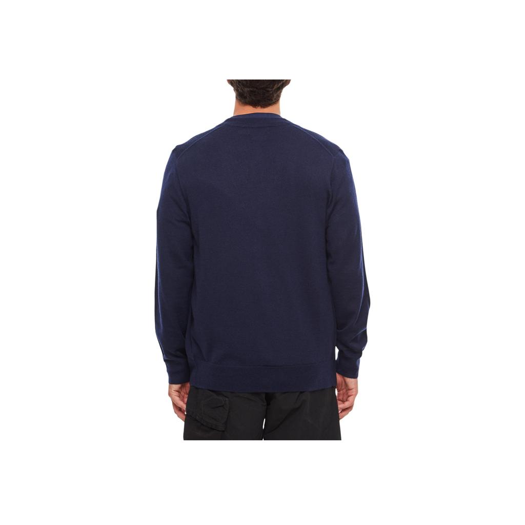 Polo Ralph Lauren FW25 Small Pony Logo Embroidered Cotton Linen Blend Single-Breasted Long Sleeve Knit Sweater Men sweater MNPOSWE16821493-400