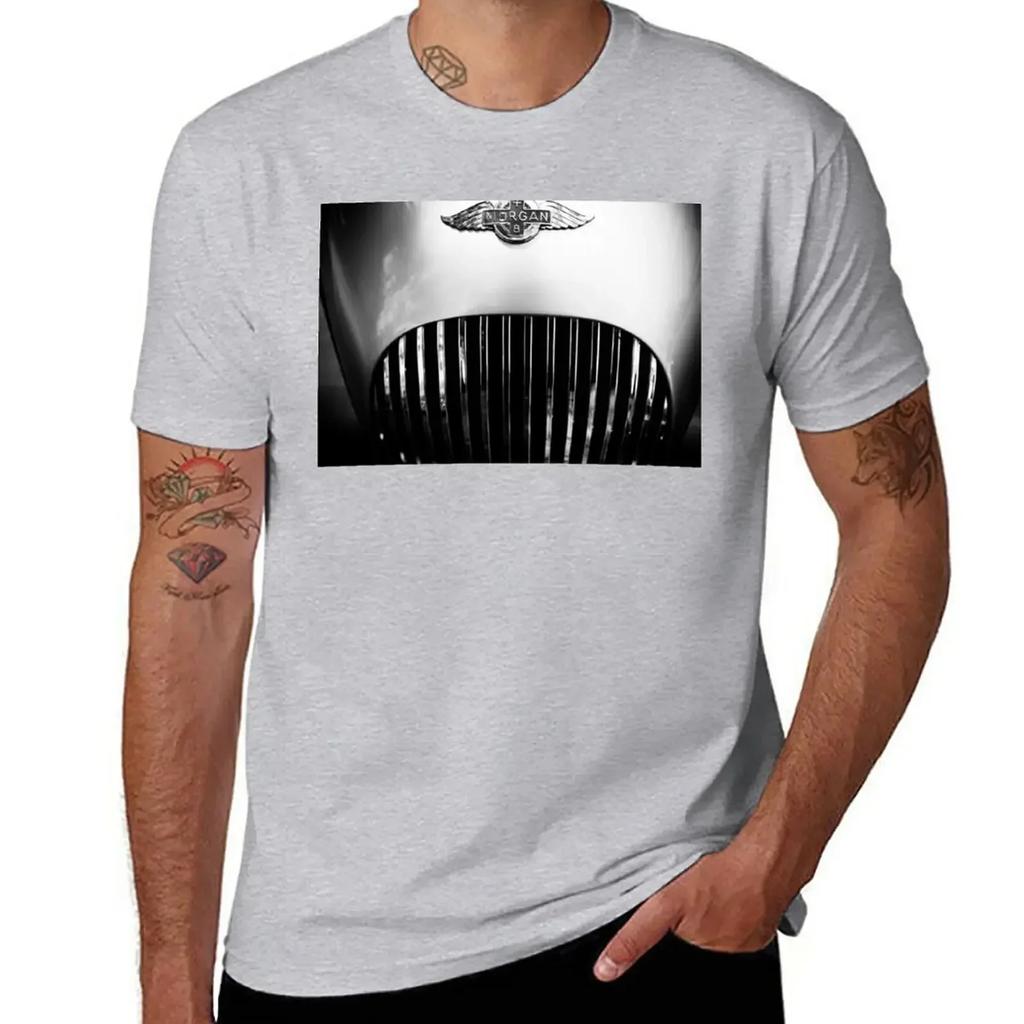 Morgan vintage collection car T-Shirt new edition tops heavyweights tshirts for men