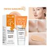 Vitamin C Tinted Sunscreen With SPF 40 Hydrating Mineral Sunscreen With Zinc Oxide & Titanium UV Protectio Dioxide Healthy Glow