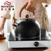 Kettle Boutique Family Bar Wood Grain Handle Stainless Steel Kettle 3L Black Mingyin Pot