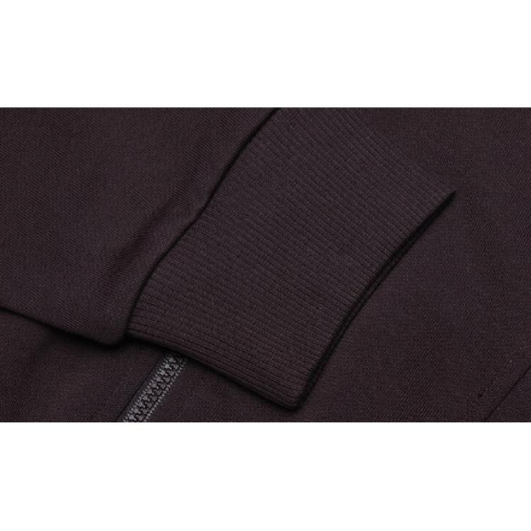 Fila Logo Embroidered Zipper Hooded Jacket Women Jackets Black F11W439505FBK