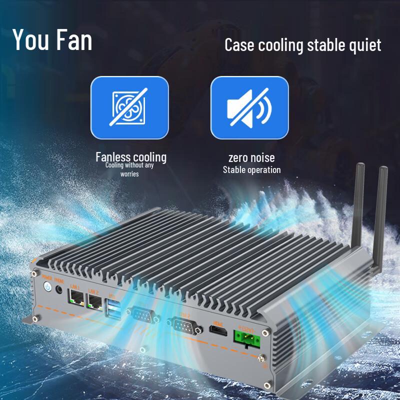 YOUFAN Embedded Fanless Industrial Mini PC (CN Version)