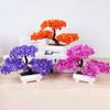 Artificial Plant Realistic Plants Potted Looking Eye-catching Plastic Simulation Bonsai Decor for Home
