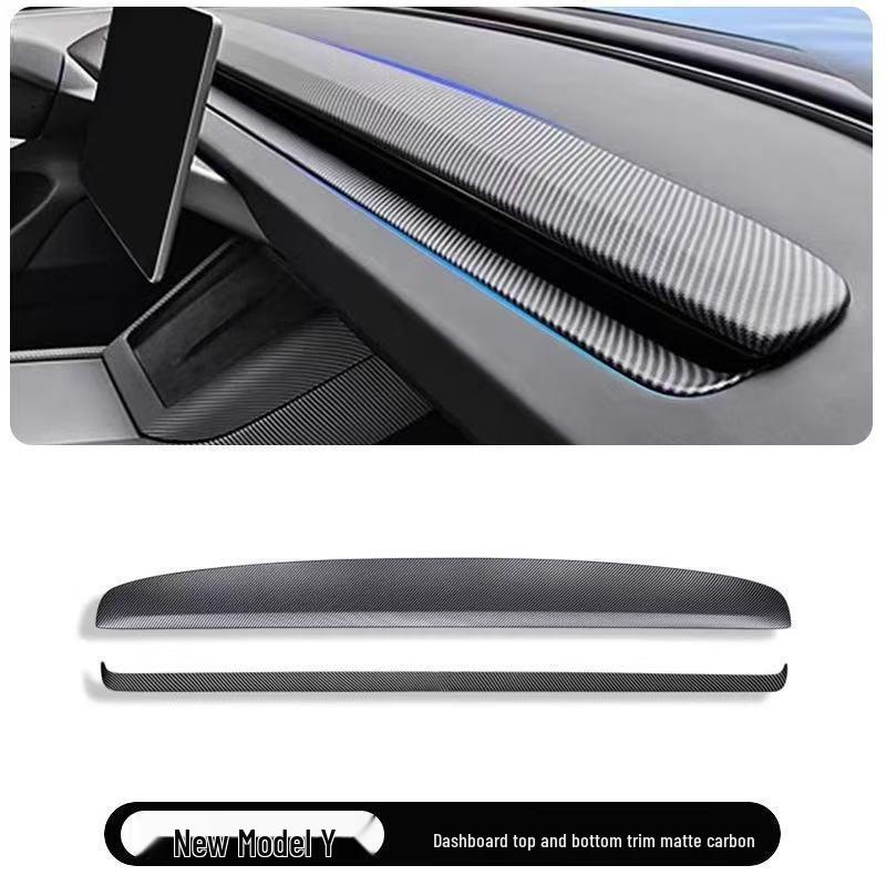 Tesla Model 3 Central Dashboard Interior Protection Strip