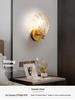 Italian Glass Wall Light for Master Bedroom, Bedside, Stairway, or Living Room Aisle.