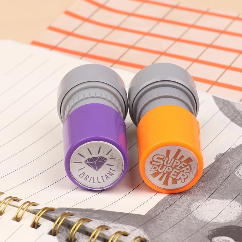 Cartoon Praise Fun Stamp Kindergarten School Reward Stamp Funny Seal Stamps Classic Reward Seal Creative Novelty Toys