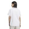 Adidas Golf Golf Monogram Kurzarm-Polo für weiße Damen,
