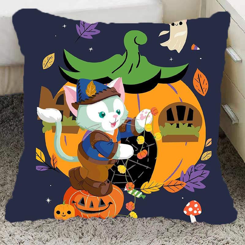 Halloween Pillow Pumpkin Funny Two-Dimensional Animation Pillow Emoticon Pack Party Party Boy and Girl School Day Gift