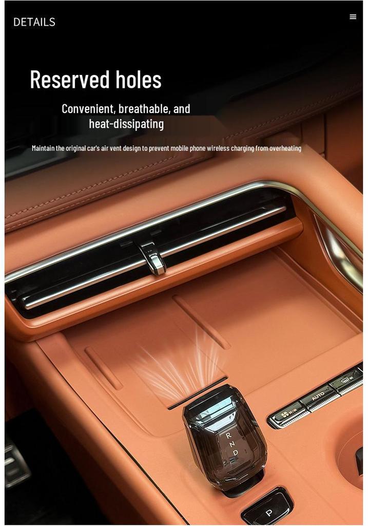 Silicone Protective Pad for 26 Geely Boyue Models - Console & Door Button Film