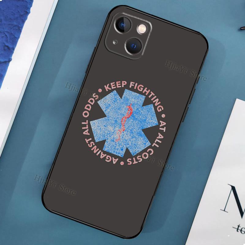 Emergency Medical Star of Life Case On For iPhone 11 12 13 Pro Max Mini X XR XS Max 6 7 8 Plus SE 2020 Phone Back Cover