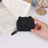 Multiple Card Slots PU Leather Coin Purse Zipper Women Wallet Cute Panda Card Holder  Women