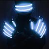 LED Laser Gloves & Glasses Set for Dance Performance - Luminous Props for Atmosphere & Interaction.