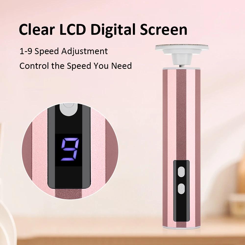 Electric Feet Sander Machine Rupture Skin Trimmer Dead Skin for Heels Foot Care Grinding Pedicure Tools Recharge Remover Callus