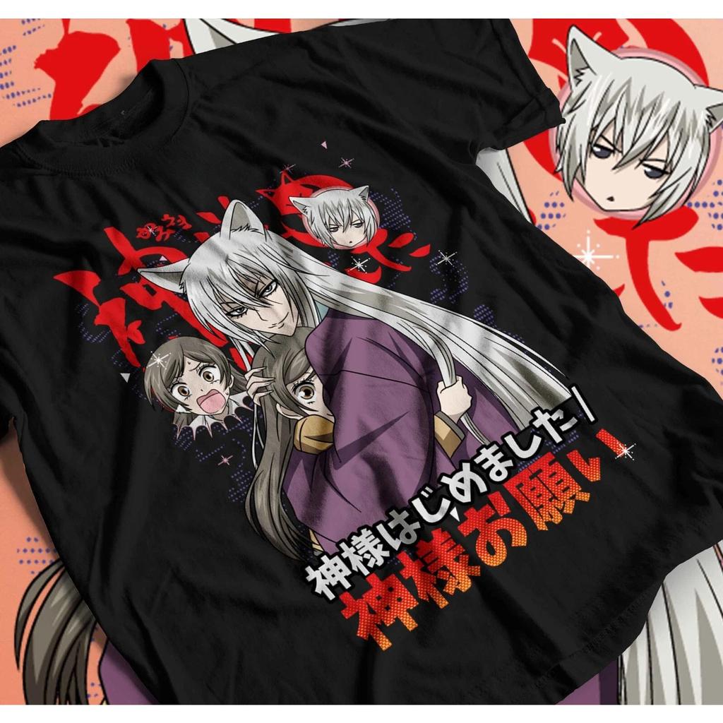 Summer Hot Selling Kamisama Kiss Tshirt Anime Tomoeyoukai Friends Gift Mens Round Neck Short Sleeved Anime Tshirt