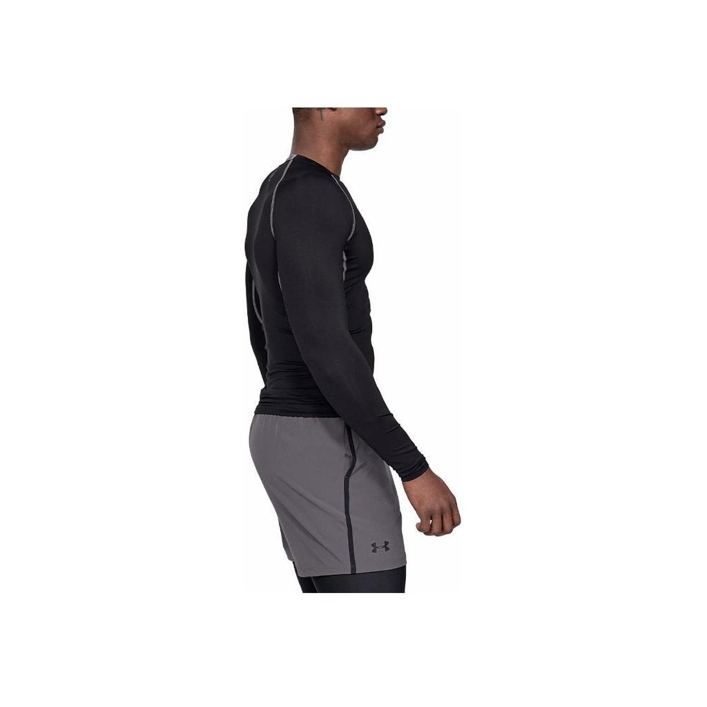 Under Armour HeatGear Compression Training Shirt Men Black 1257471-001