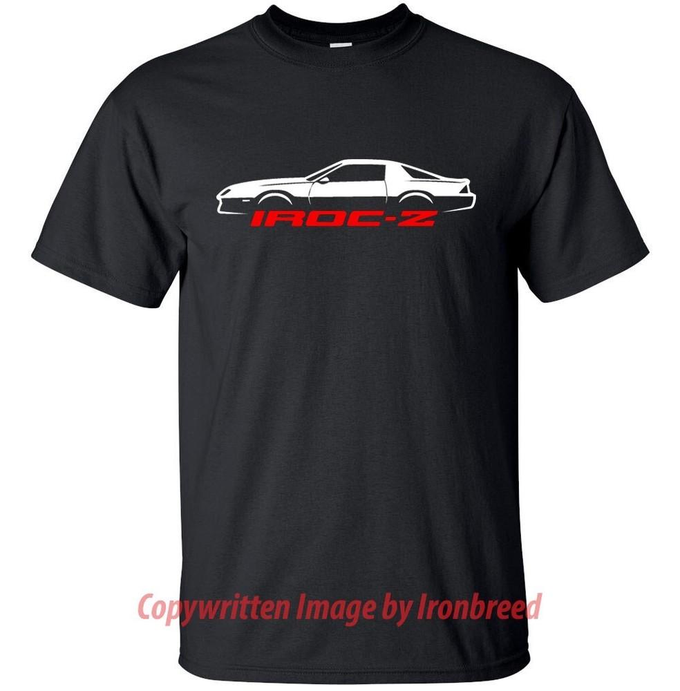 

IROC-Z CAMARO T-Shirt Z28 Muscle Car Silhouette 1985 1986 1987 1988 1989 1990 4XL