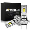 WENLE H7 LED Headlight Bulb, Compatible with New Car Inspections, 7 Times Brightness, 18,000