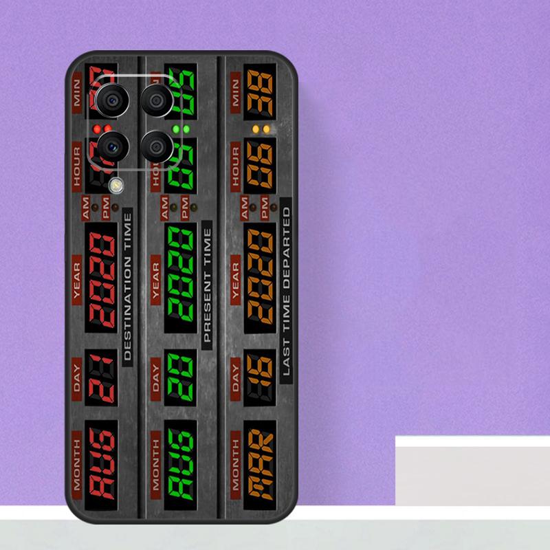 Back To The Future Time Machine For Samsung Galaxy M12 M32 M52 M14 M34 M54 M21 M51 M31 M30s M20 M15 M55 M13 M33 M53 Case