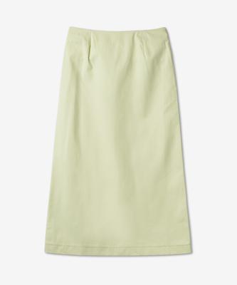 Sunny Long Skirt - Light Green / Mrtwwskr035Woo0020058
