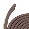5 Metrów 9*6mm Samoprzylepna Uszczelka Gumowa Izolacyjna Akustyczna do Drzwi Okien (brązowy)