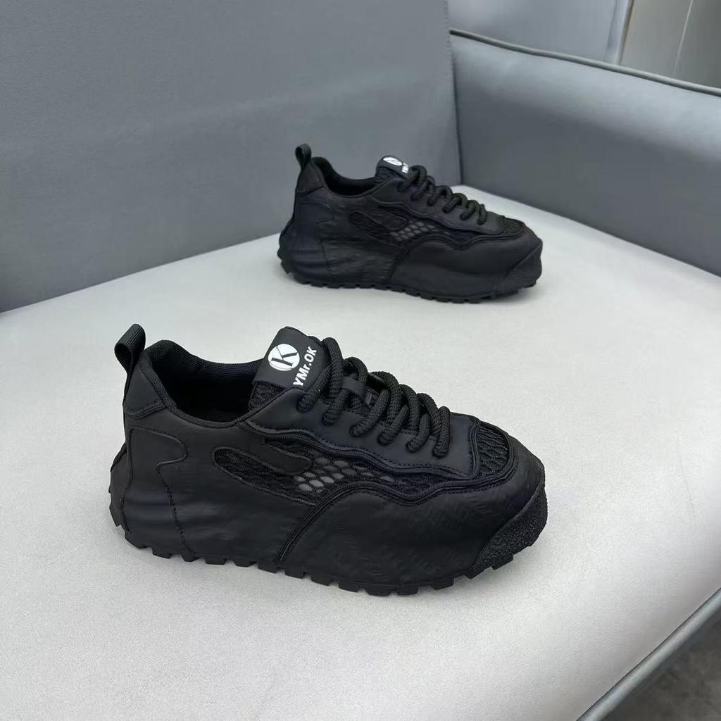 New ModelMen'S Shoes: Summer Thick-Soled Height-Increasing Wear-Resistant Sports Men'S Trendy Versatile Casual Breathable Dad Trendy Shoes